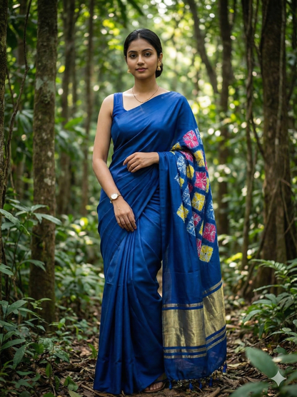 Shibhori modal silk saree