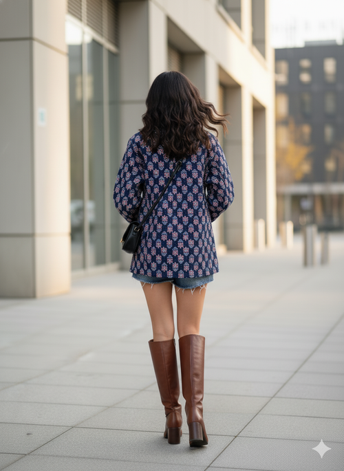 Jaipuri Reversible Quilted Cotton Jackets-08