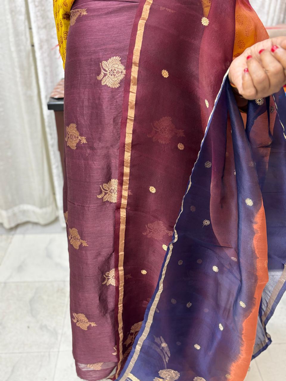 Katan tissue fabric and dupatta