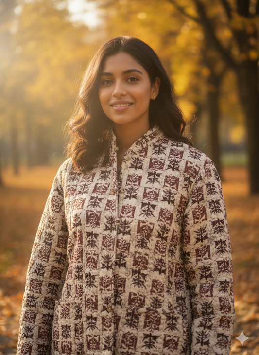 Jaipuri Reversible Quilted Cotton Jackets-12