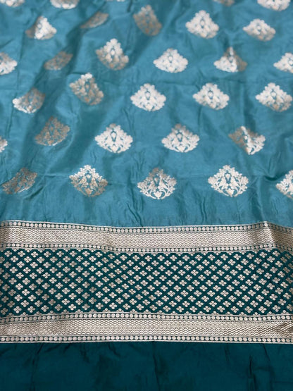 Cotton Silk Blend Banarsi Dupatta