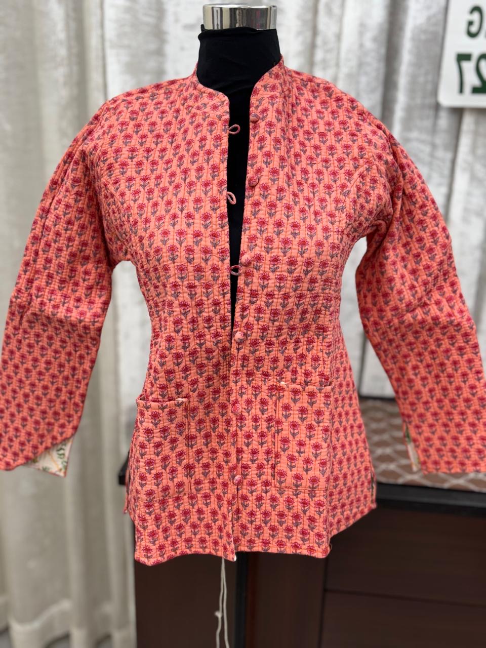 Jaipuri Reversible Quilted Cotton Jackets-07
