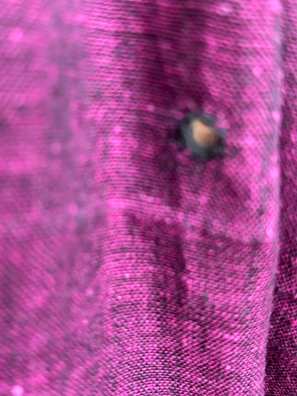 Wine: Kutch Bhujodi Weaving Handloom Organic Kala Cotton Stole with Tassels 1