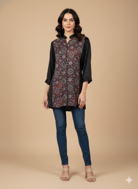 Ajrakh  Modal Shirt 06