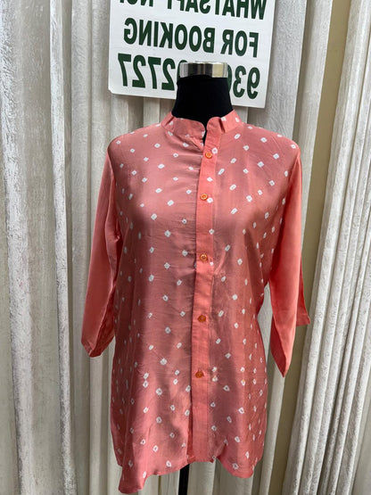 Bandhani Modal Shirt 01