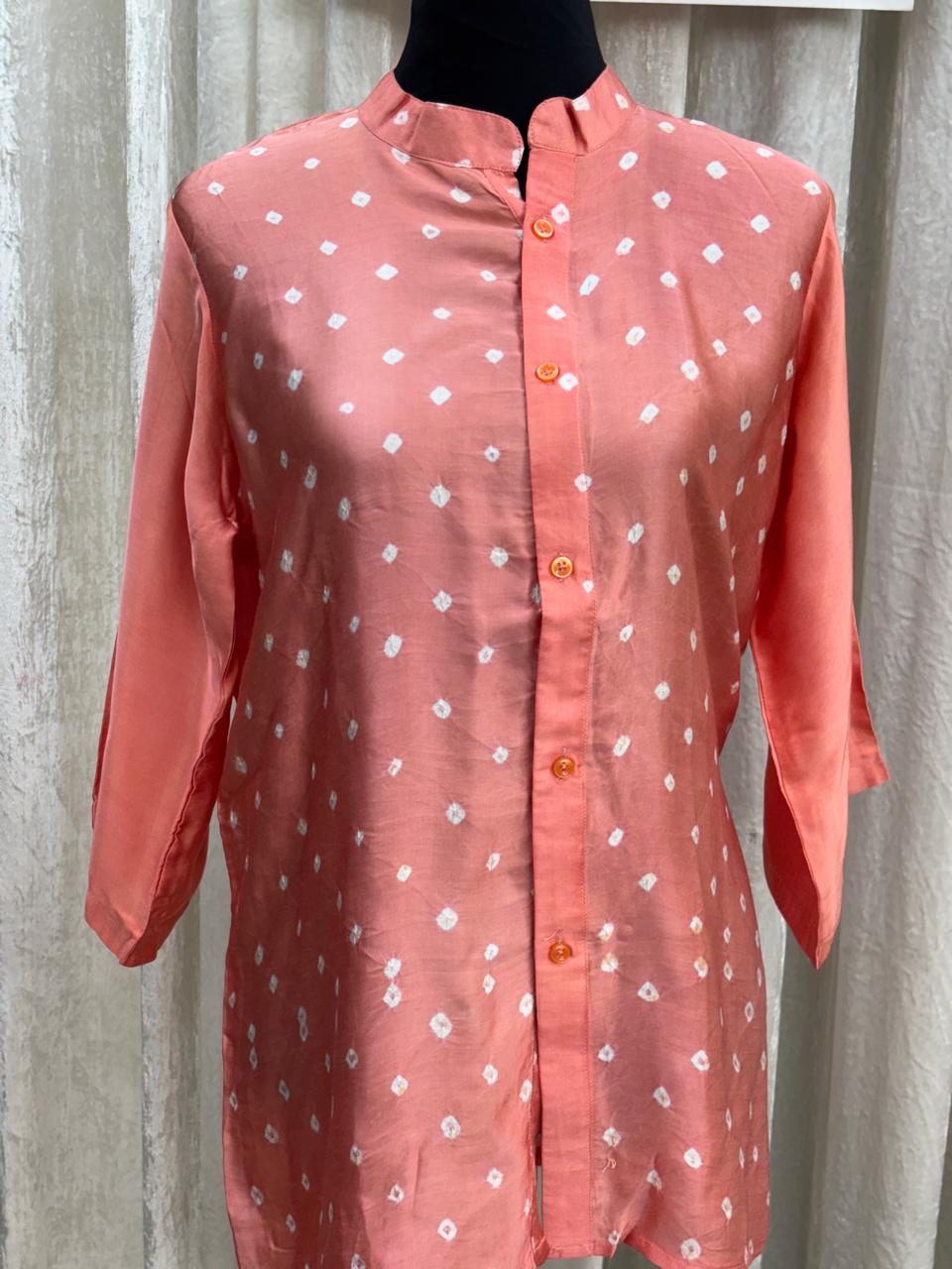 Bandhani Modal Shirt 01
