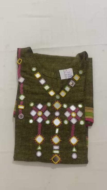 Black - Handmade Kala cotton kurtas